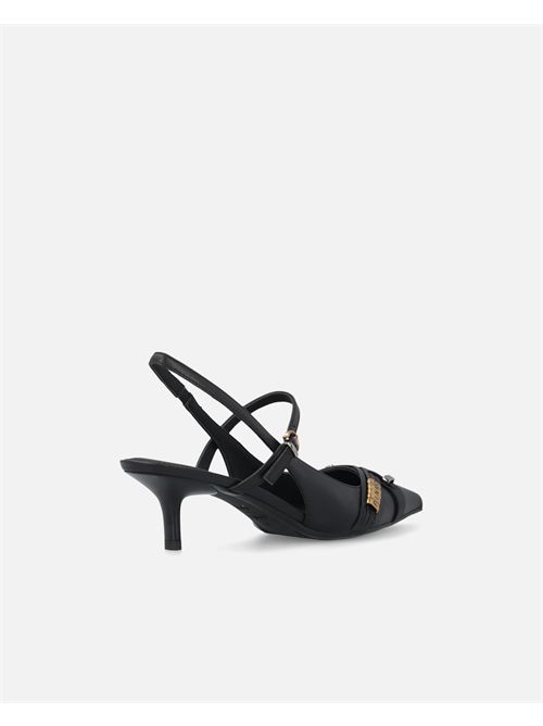 Slingback con cinturini e applicazioni gioiello PINKO | SD0489P003Z99